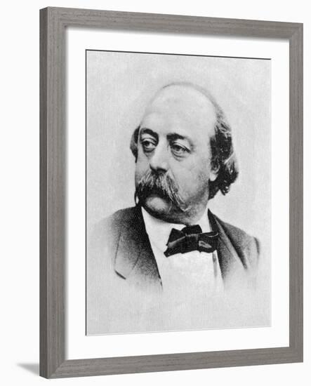 Gustave Flaubert French Writer-null-Framed Photographic Print