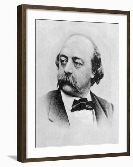 Gustave Flaubert French Writer-null-Framed Photographic Print