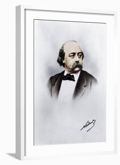 Gustave Flaubert-null-Framed Giclee Print