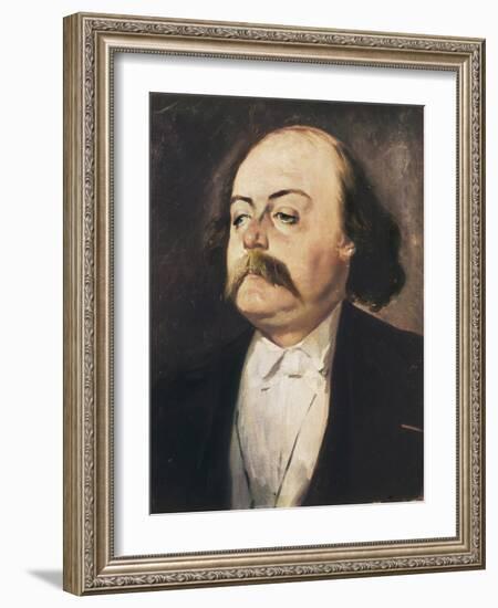 Gustave Flaubert-Pierre François Eugène Giraud-Framed Art Print