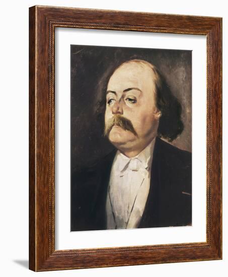 Gustave Flaubert-Pierre François Eugène Giraud-Framed Art Print