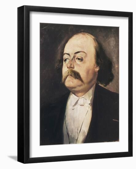 Gustave Flaubert-Pierre François Eugène Giraud-Framed Art Print