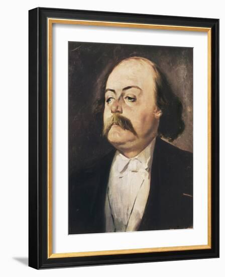 Gustave Flaubert-Pierre François Eugène Giraud-Framed Art Print