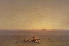 The Sahara Or, the Desert, 1867-Gustave Guillaumet-Giclee Print