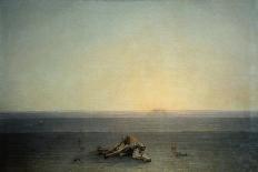 Evening Prayer in the Sahara, 1863-Gustave Guillaumet-Giclee Print