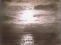 Effect of the Sun, Sunset at a Beach-Gustave Le Gray-Giclee Print