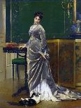 A Reclining Odalisque-Gustave Leonard de Jonghe-Mounted Giclee Print