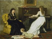 The Music Room-Gustave Léonhard de Jonghe-Framed Giclee Print