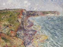 Cliffs in Normandy-Gustave Loiseau-Framed Giclee Print