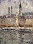 Cathedrale D'Auxerre-Gustave Loiseau-Giclee Print