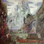 La Parque et l'Ange de la Mort-Gustave Moreau-Giclee Print