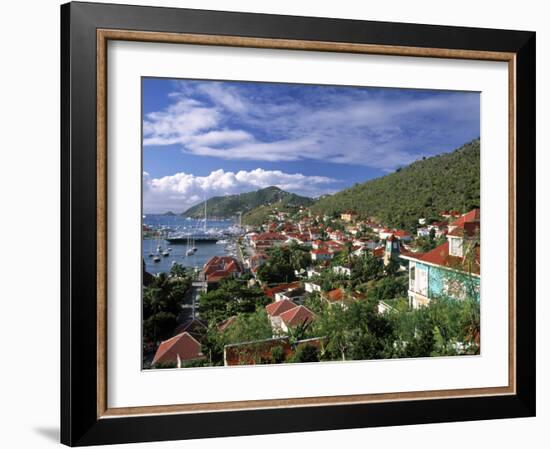 Gustavia, St. Barts, French West Indes-Walter Bibikow-Framed Photographic Print