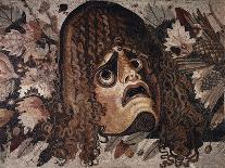 Mosaic of Tragic Mask from House of the Faun in Pompeii-Gustavo Tomsich-Giclee Print