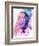 Gustavo Watercolor-Anna Malkin-Framed Premium Giclee Print