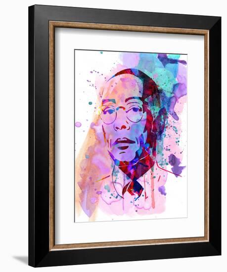 Gustavo Watercolor-Anna Malkin-Framed Art Print