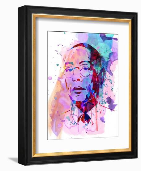 Gustavo Watercolor-Anna Malkin-Framed Art Print