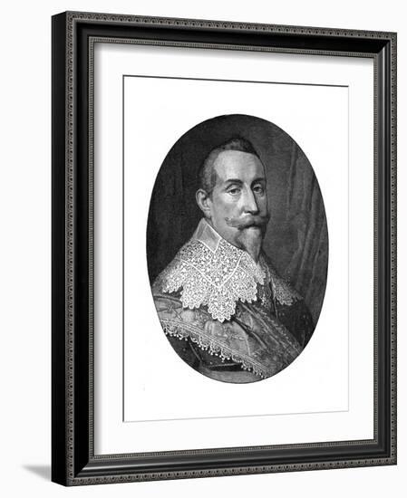 Gustavus Adolphus, 17th Century King of Sweden, C1880-Michiel Jansz Van Miereveld-Framed Giclee Print