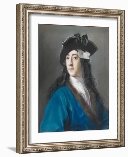 Gustavus Hamilton, Second Viscount Boyne, in Masquerade Costume, 1730-31-Rosalba Giovanna Carriera-Framed Giclee Print