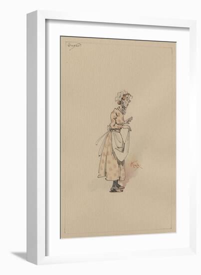 Guster, C.1920s-Joseph Clayton Clarke-Framed Giclee Print