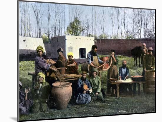 Gut-Dressing Works, Bukhara, Uzbekistan, C1890-null-Mounted Giclee Print