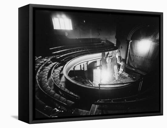 Gutted Abbey Theatre, Where Sean O'Casey Play "The Shadow of a Gunman," Was First Performed-Gjon Mili-Framed Premier Image Canvas