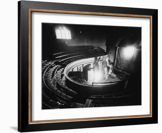 Gutted Abbey Theatre, Where Sean O'Casey Play "The Shadow of a Gunman," Was First Performed-Gjon Mili-Framed Photographic Print