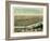 Guttenberg, Iowa - Panoramic Map-Lantern Press-Framed Art Print