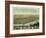 Guttenberg, Iowa - Panoramic Map-Lantern Press-Framed Art Print