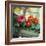 Gutter Planted with Gerberas-null-Framed Photographic Print