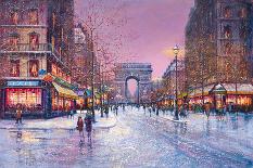 Paris Champs Elysees - Detail-Guy Dessapt-Framed Giclee Print