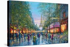La Tour Eiffel-Guy Dessapt-Stretched Canvas