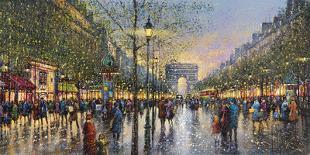 Paris Champs Elysees - Detail-Guy Dessapt-Giclee Print