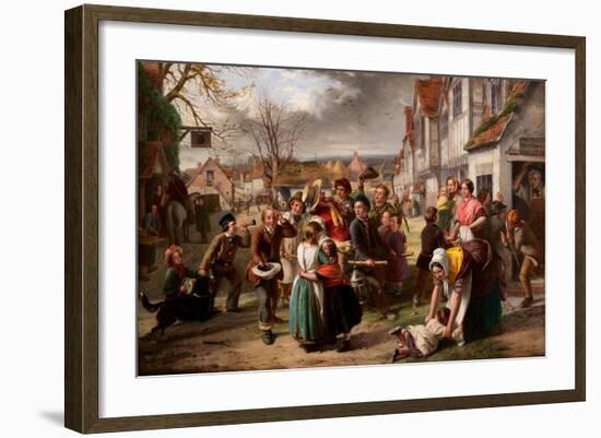 Guy Fawkes Day, 'Please to Remember' Etc-Thomas Brooks-Framed Giclee Print