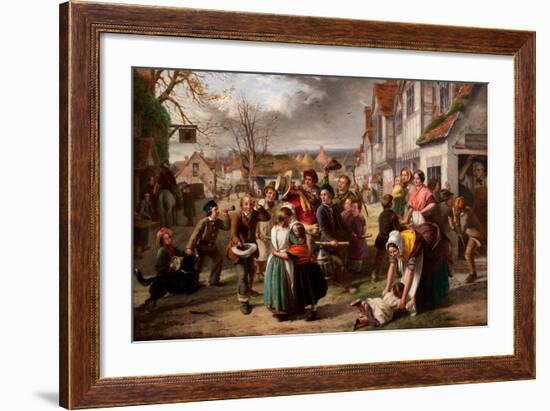 Guy Fawkes Day, 'Please to Remember' Etc-Thomas Brooks-Framed Giclee Print