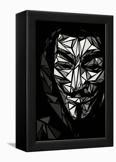 Guy Fawkes-Cristian Mielu-Framed Stretched Canvas