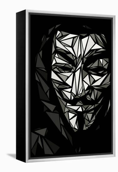 Guy Fawkes-Cristian Mielu-Framed Stretched Canvas