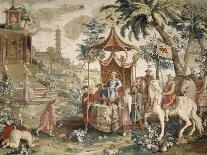 Pièce de la Première tenture chinoise : L'embarquement de la Princesse-Guy-Louis Vernansal-Giclee Print