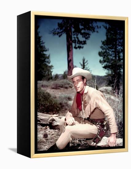 Guy Madison ADVENTURES OF WILD BILL HICKOK, 1958 TV (photo)-null-Framed Stretched Canvas