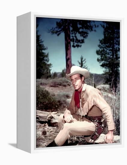 Guy Madison ADVENTURES OF WILD BILL HICKOK, 1958 TV (photo)-null-Framed Stretched Canvas