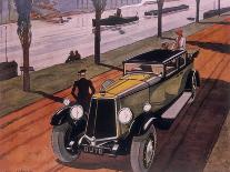 Poster Advertising Armstrong Siddeley Cars, 1930-Guy Sabran-Premier Image Canvas