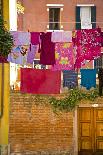Washing Day, Laundry Drying, Castello, Venice, UNESCO World Heritage Site, Veneto, Italy, Europe-Guy Thouvenin-Framed Photographic Print