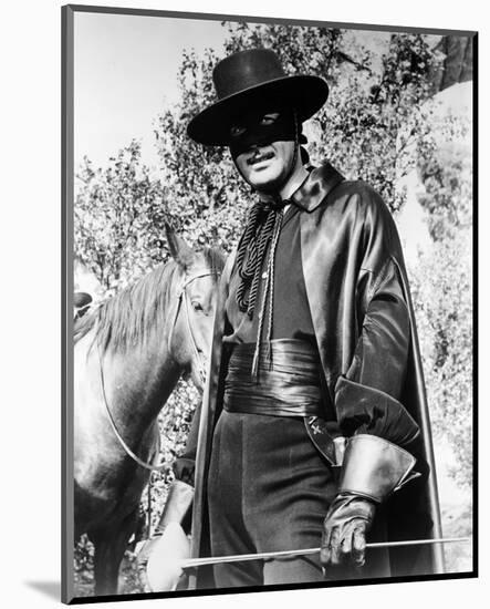 Guy Williams - Zorro-null-Mounted Photo