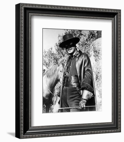 Guy Williams - Zorro--Framed Photo
