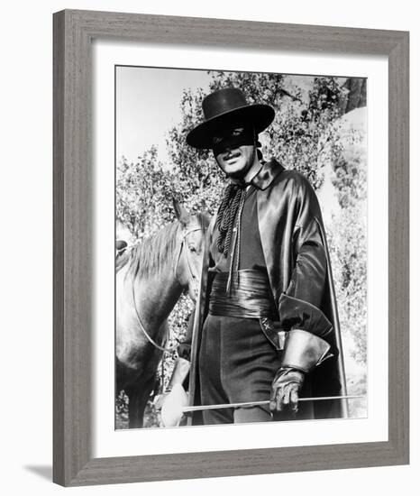 Guy Williams - Zorro-null-Framed Photo