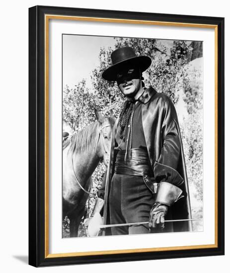 Guy Williams - Zorro-null-Framed Photo