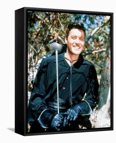 Guy Williams - Zorro-null-Framed Stretched Canvas