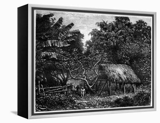 Guyana, South America, 19th Century-Edouard Riou-Framed Premier Image Canvas