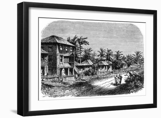 Guyane Francaise Scene-null-Framed Art Print