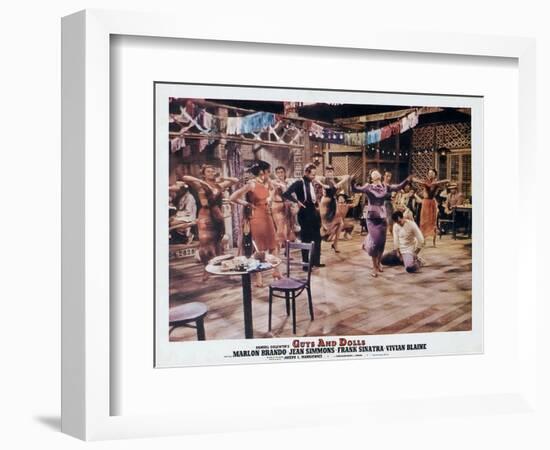 Guys and Dolls, 1955-null-Framed Art Print