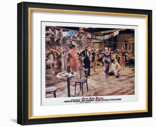 Guys and Dolls, 1955-null-Framed Art Print